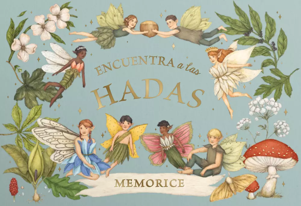 Encuentra a las hadas. Memorice-6