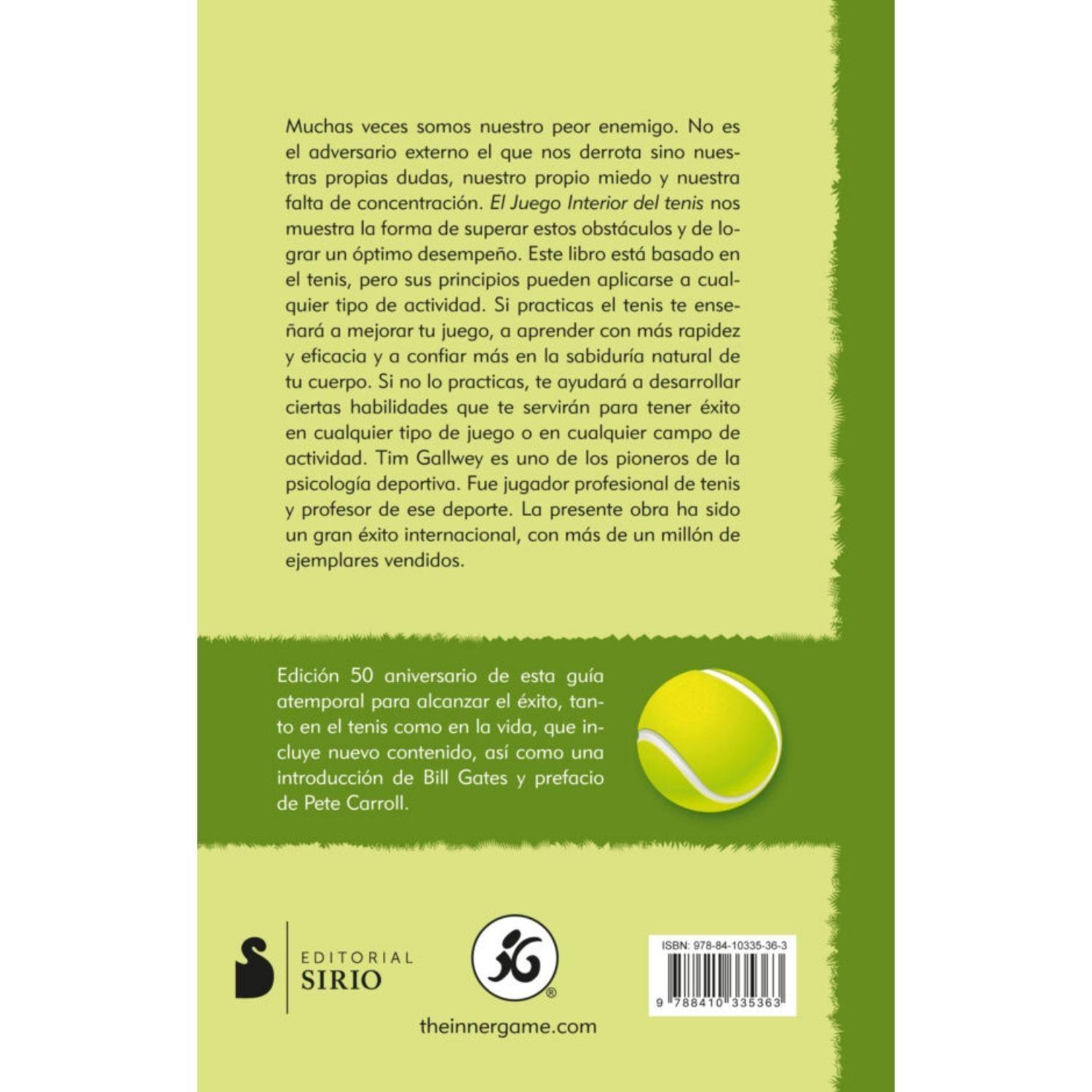 El juego interior del tenis.Ed 50° Aniversario-2