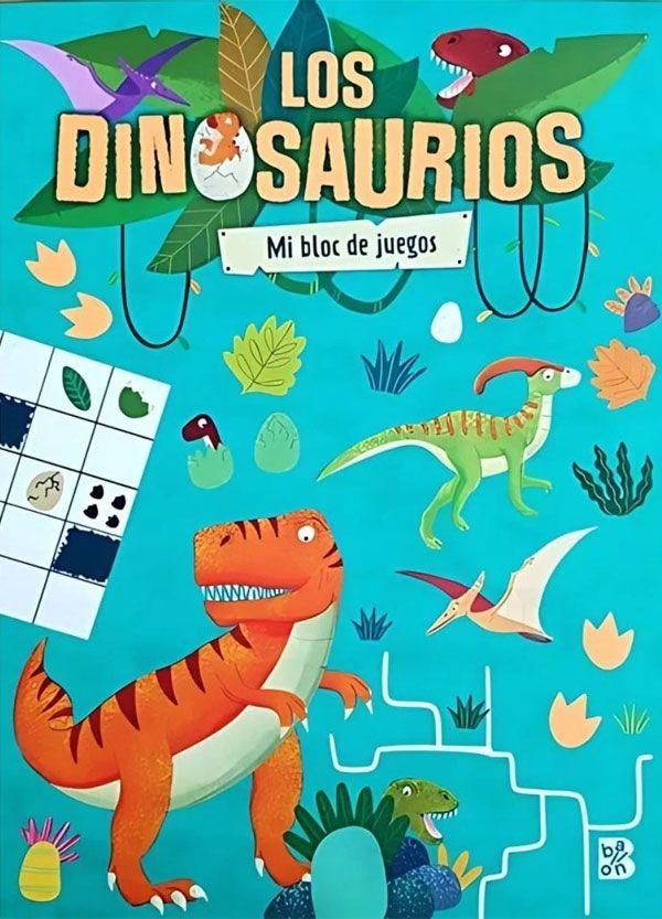 Los dinosaurios. Mi bloc de juegos-4