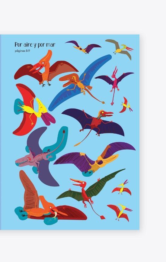 mi pequeño libro de pegatinas - DINOSAURIOS-2