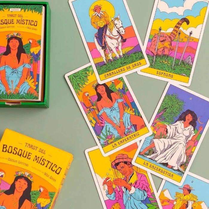 Tarot Del Bosque Místico (Libro + Cartas)-2