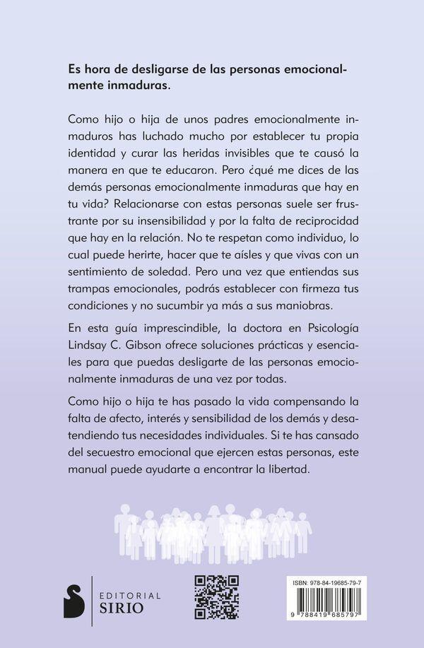 Libro Personas Emocionalmente Inmaduras: cómo desligarse de ellas-5
