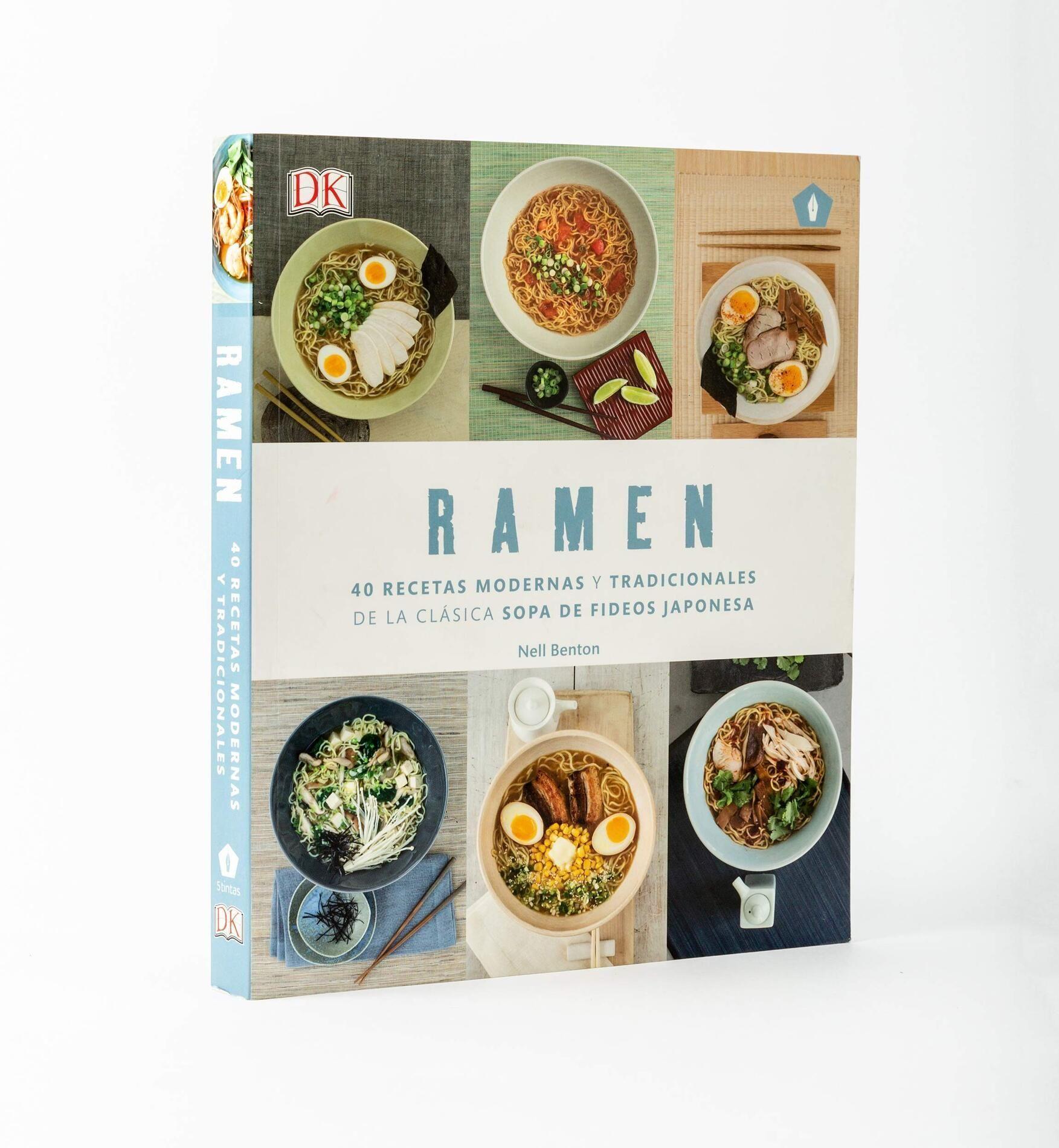 Libro RAMEN. 40 RECETAS MODERNAS Y TRADICIONALES DE LA CLASICA SOPA DE FIDEOS JAPONESA-1