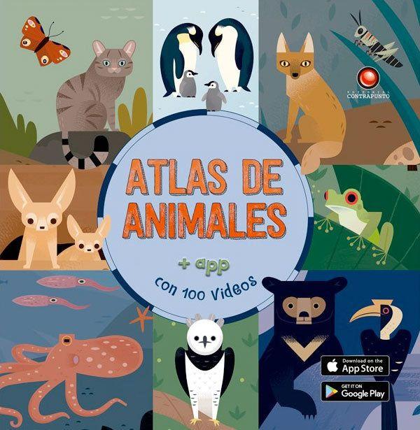 Atlas Animado - Atlas De Animales (Con App)-4