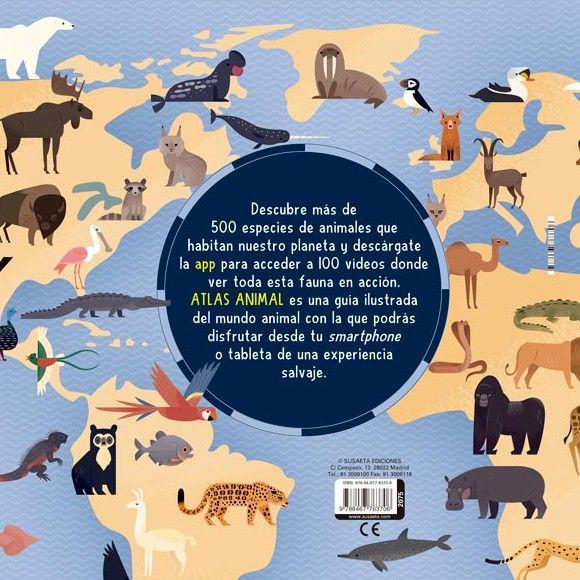 Atlas Animado - Atlas De Animales (Con App)-5
