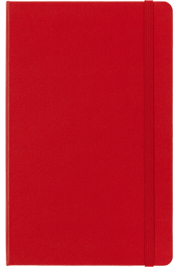 Libreta Moleskine clásica Tapa Dura Roja L Lisa-2