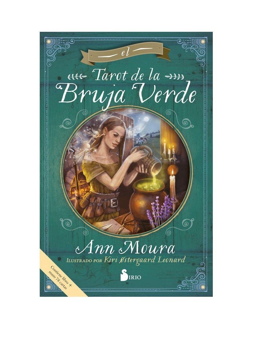 Libro TAROT DE LA BRUJA VERDE (Estuche)-0