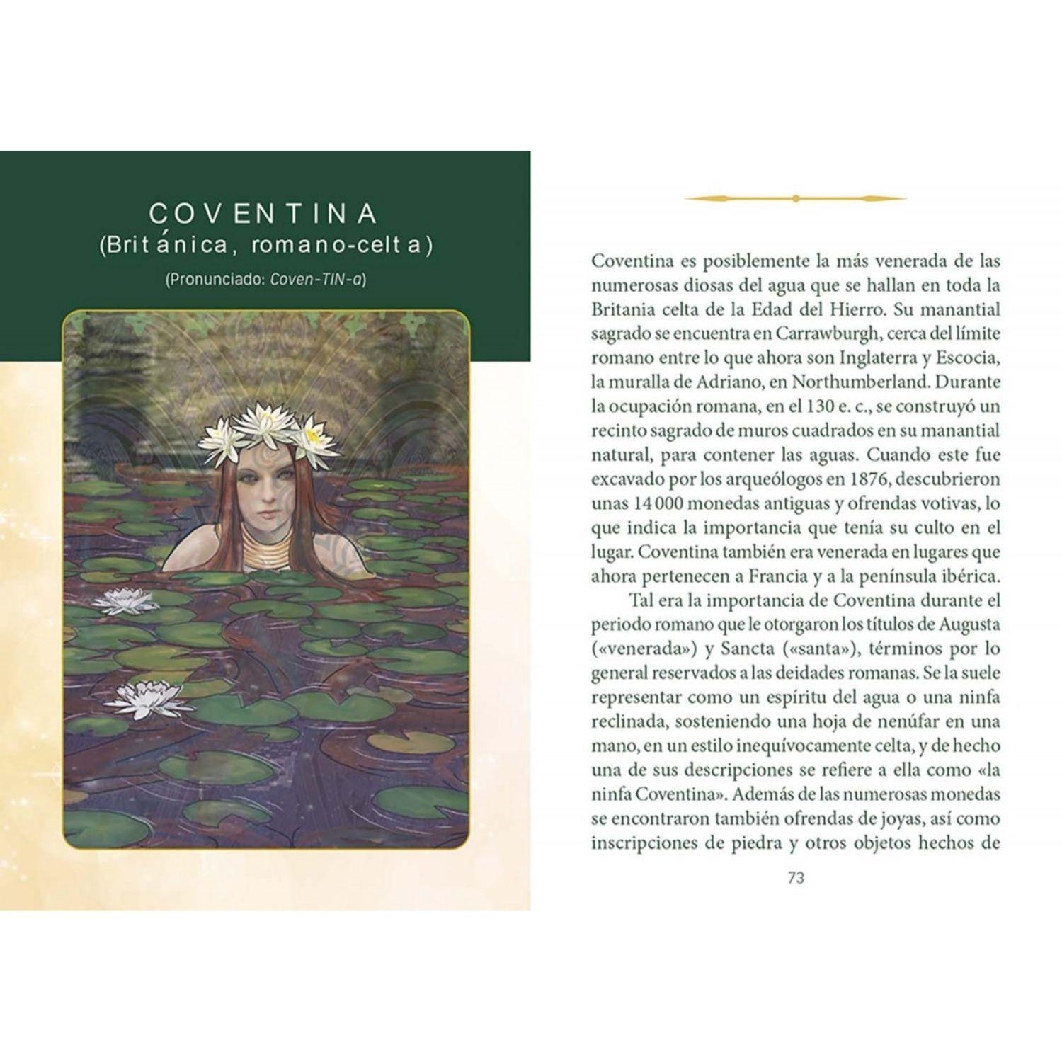 Libro Oráculo de las diosas, las brujas y las reinas celtas-4