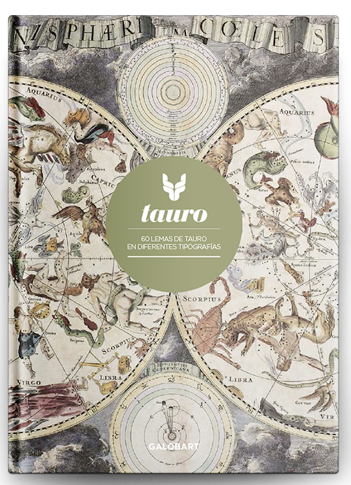 Libro TAURO. 60 LEMAS DE TAURO EN DIFERENTES TIPOGRAFIAS-0