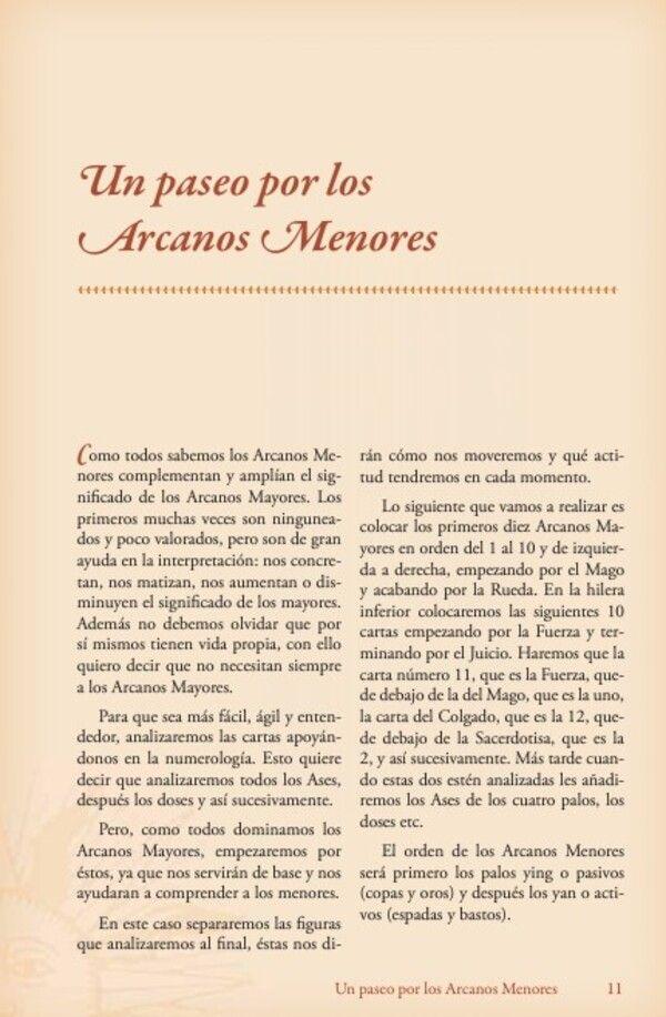 Libro Manual de interpretación del tarot con los 78 arcanos-3
