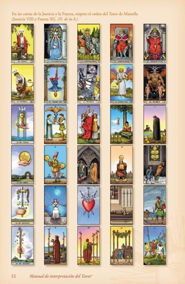 Libro Manual de interpretación del tarot con los 78 arcanos-4
