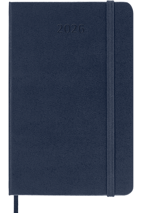 Agenda Moleskine 2026 - Diaria - T. dura - Pocket - Azul-5