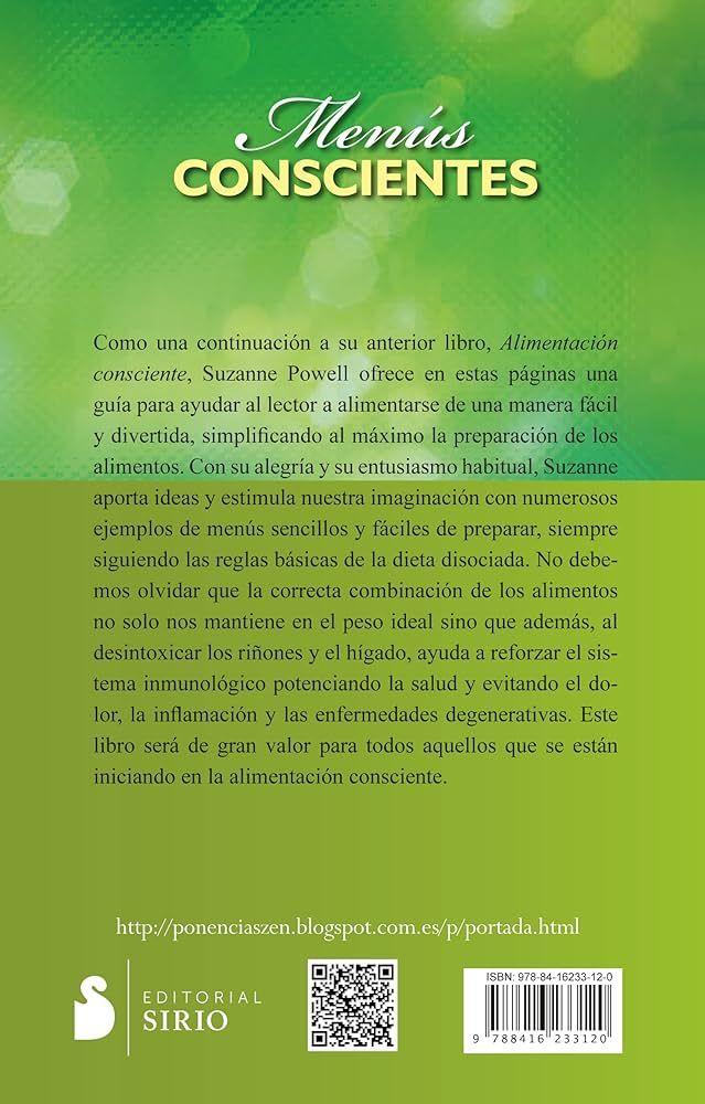 Libro MENUS CONSCIENTES - dieta disociada simplificada-1
