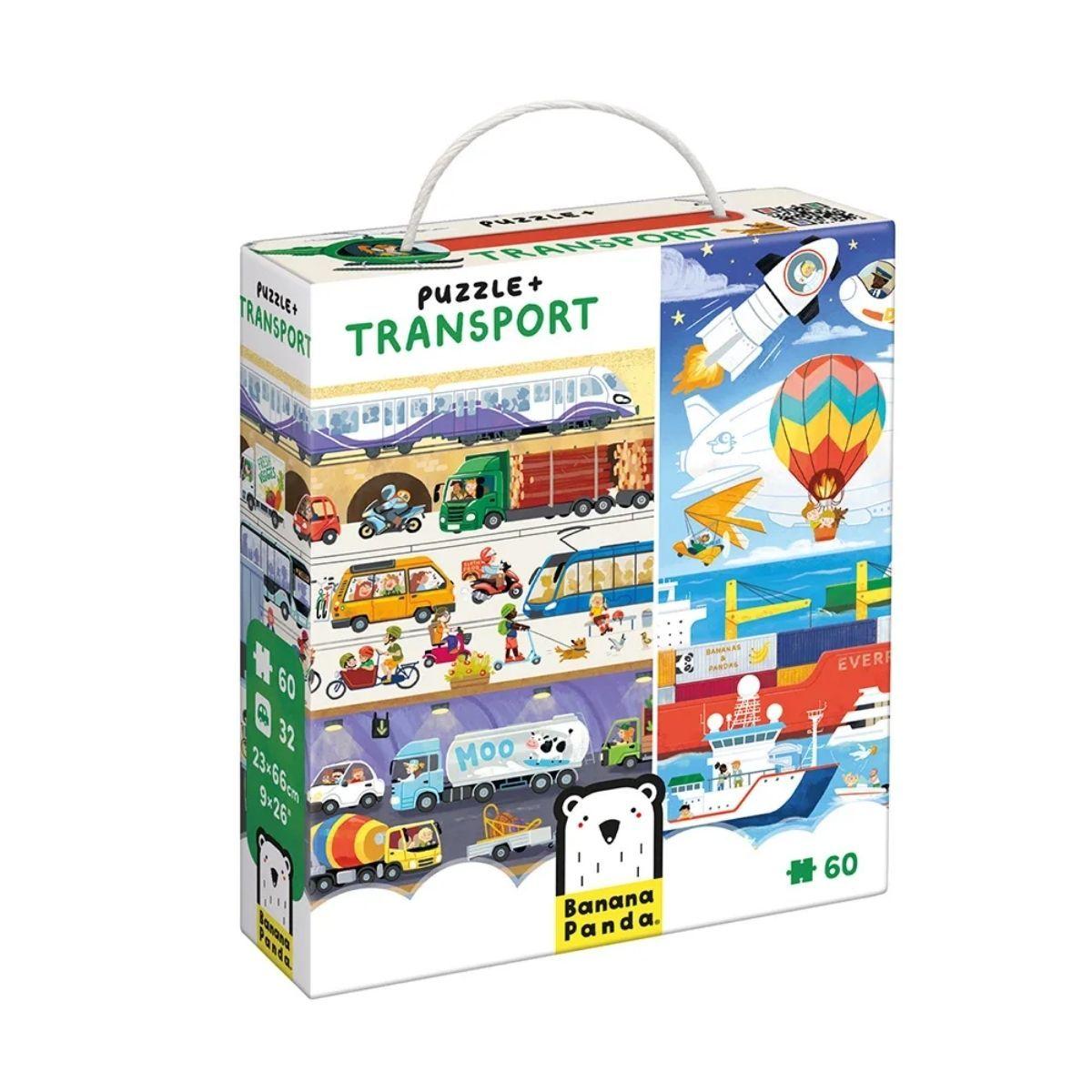 Puzzle + Transport (60 piezas) 4+-0