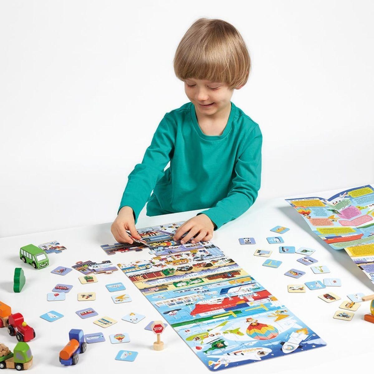 Puzzle + Transport (60 piezas) 4+-1