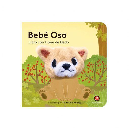 Libro Con Títere De Dedo - Bebe Oso-0