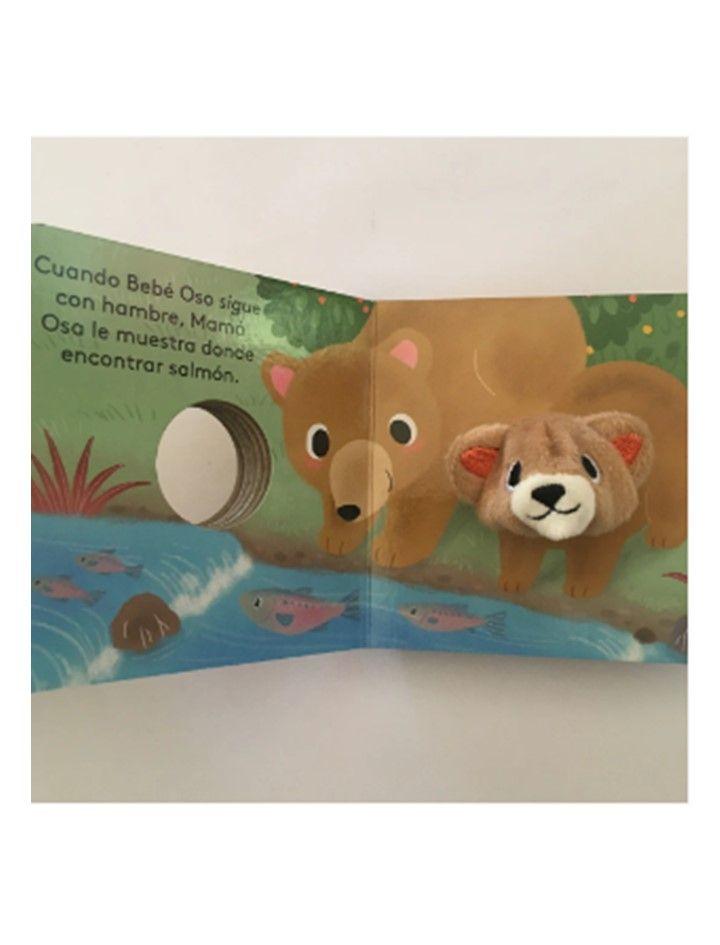 Libro Con Títere De Dedo - Bebe Oso-1