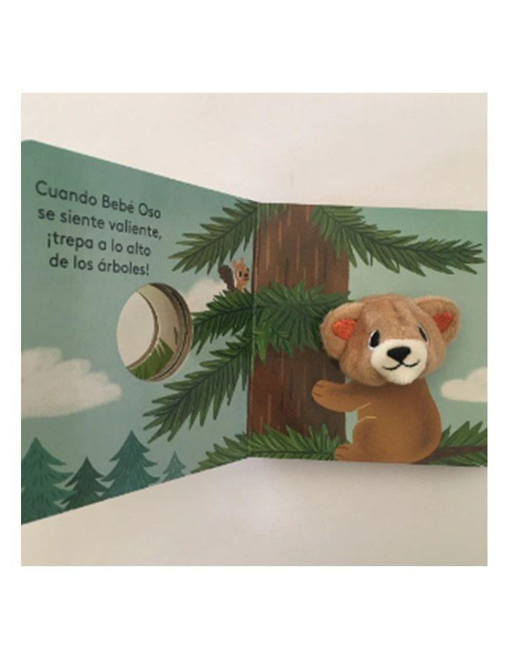 Libro Con Títere De Dedo - Bebe Oso-2