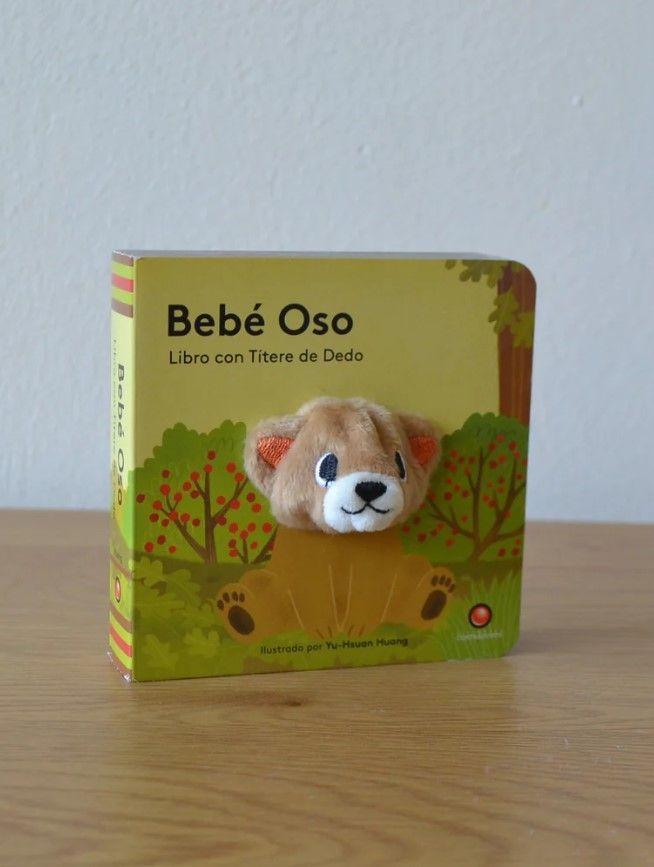 Libro Con Títere De Dedo - Bebe Oso-3