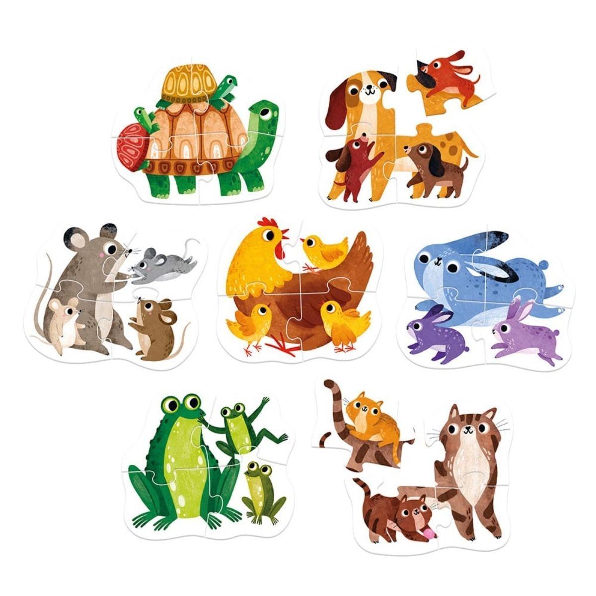 My First Puzzle Baby Animals (28 piezas, 7 puzzles) 2+-2