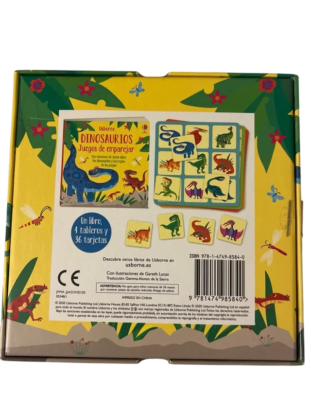 Juegos de Emparejar - Dinosaurios-1