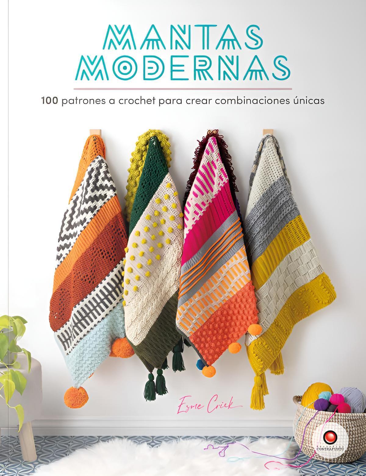 Mantas modernas. 100 patrones a crochet-0