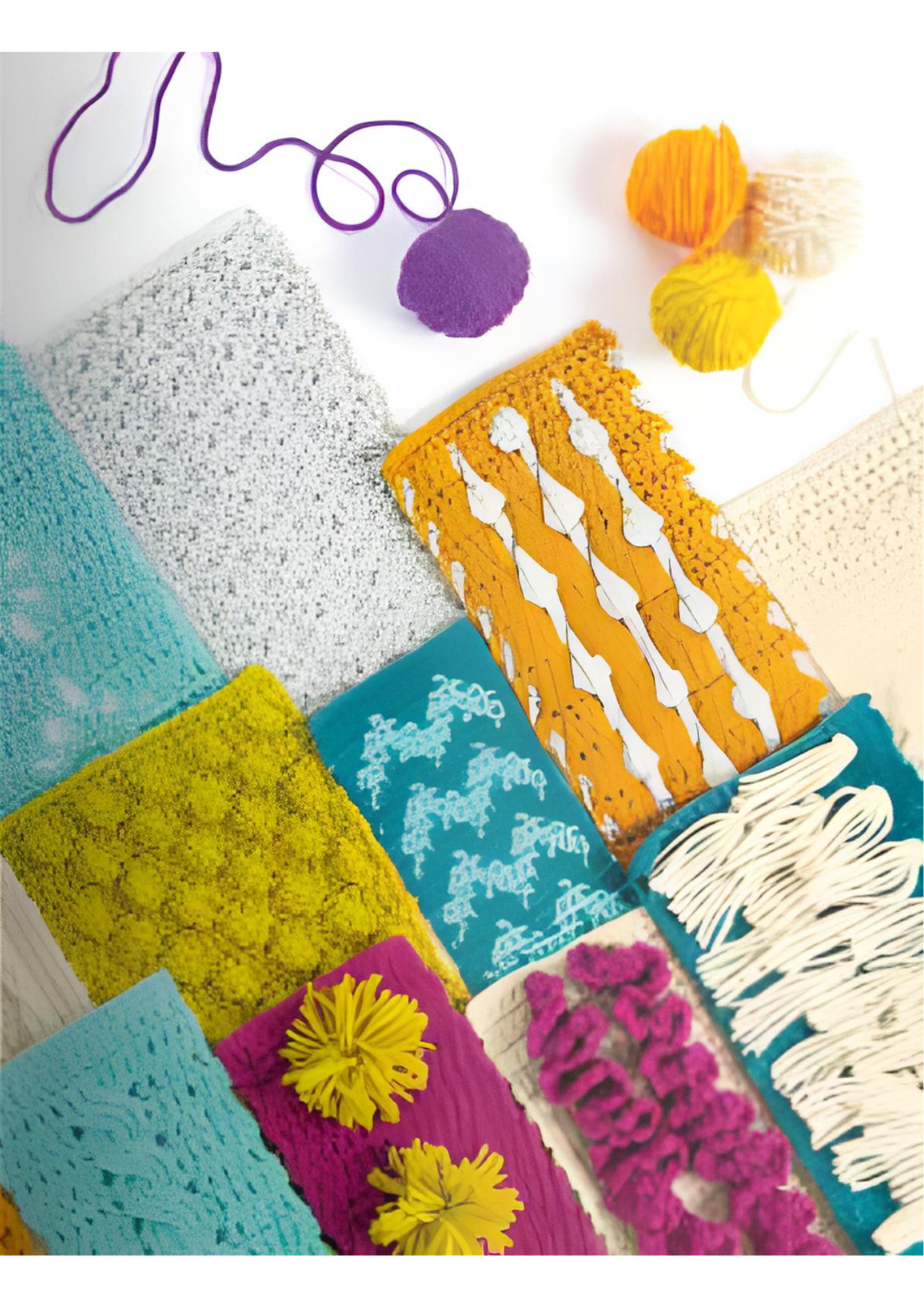 Mantas modernas. 100 patrones a crochet-2