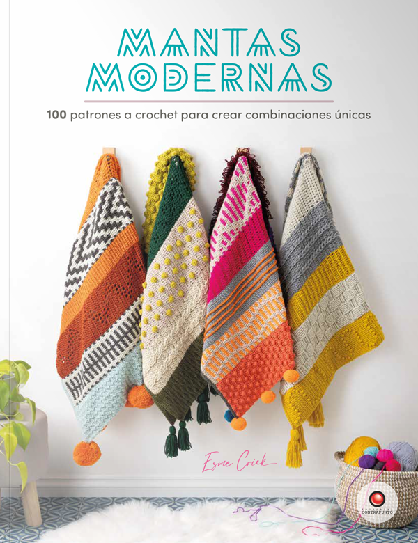 Mantas modernas. 100 patrones a crochet-6