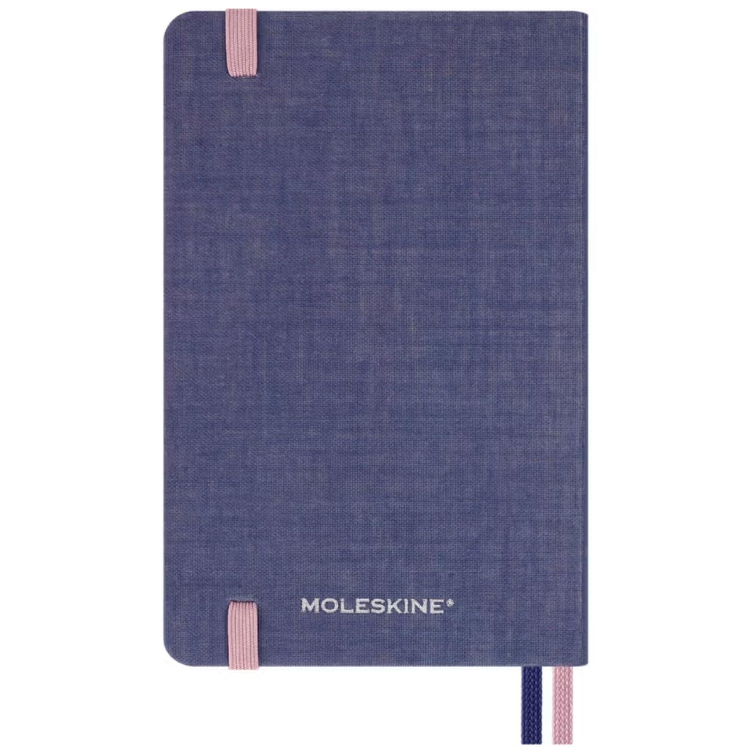 Cuaderno Sakura - Tapa dura - Pocket - Azul - Rayado-4