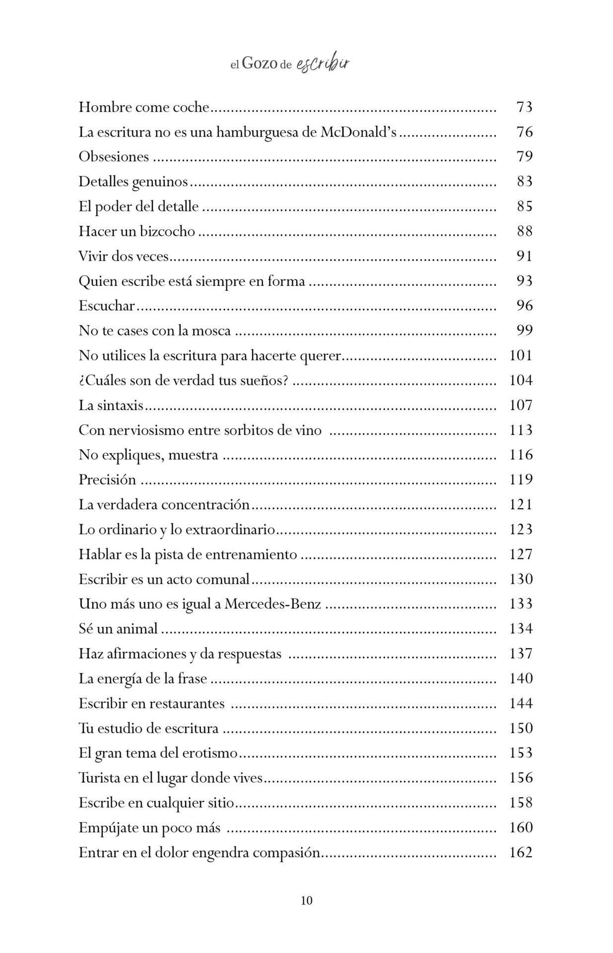 El Gozo De Escribir de Editorial Sirio-3