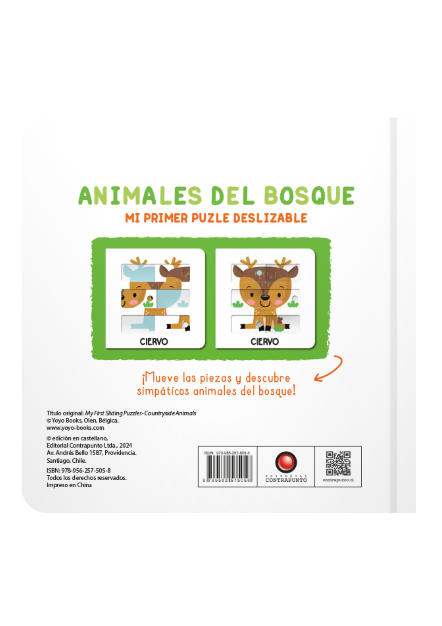 Animales Del Bosque. Mi Primer Puzle Deslizable-1