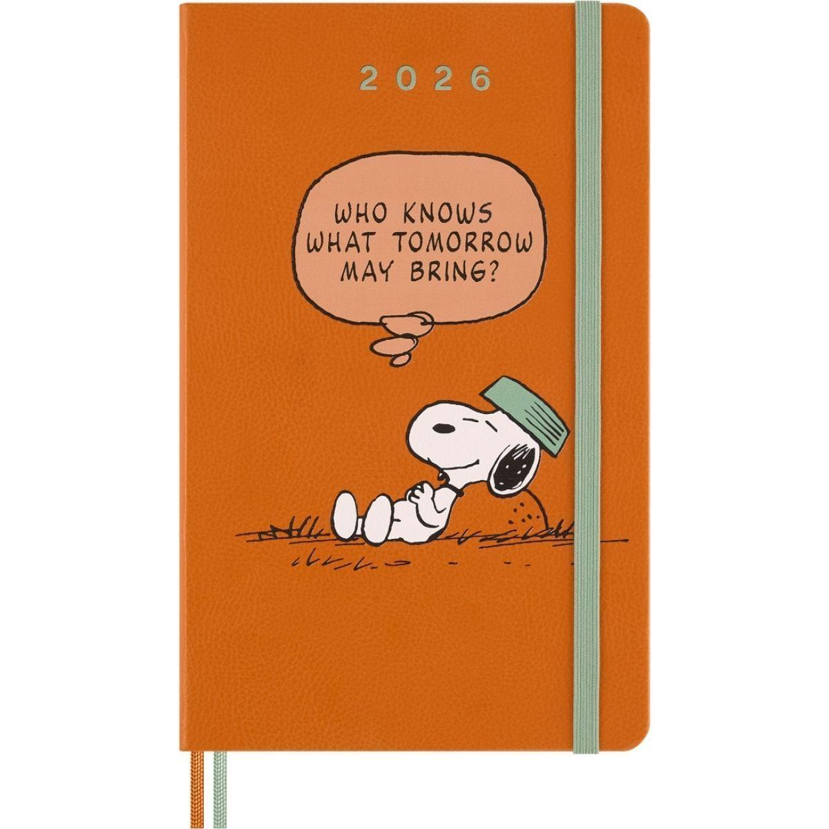 Agenda Moleskine 2026 - Peanuts - Semanal - Tapa dura- Large-0