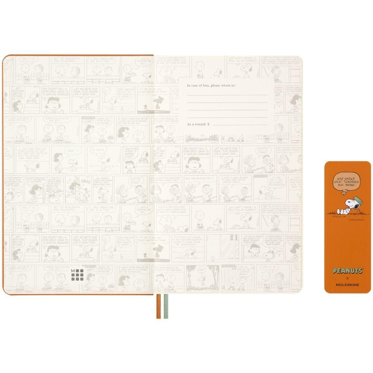 Agenda Moleskine 2026 - Peanuts - Semanal - Tapa dura- Large-1