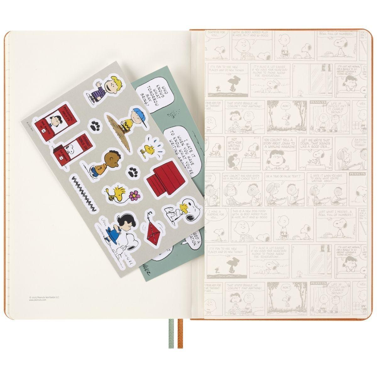 Agenda Moleskine 2026 - Peanuts - Semanal - Tapa dura- Large-3
