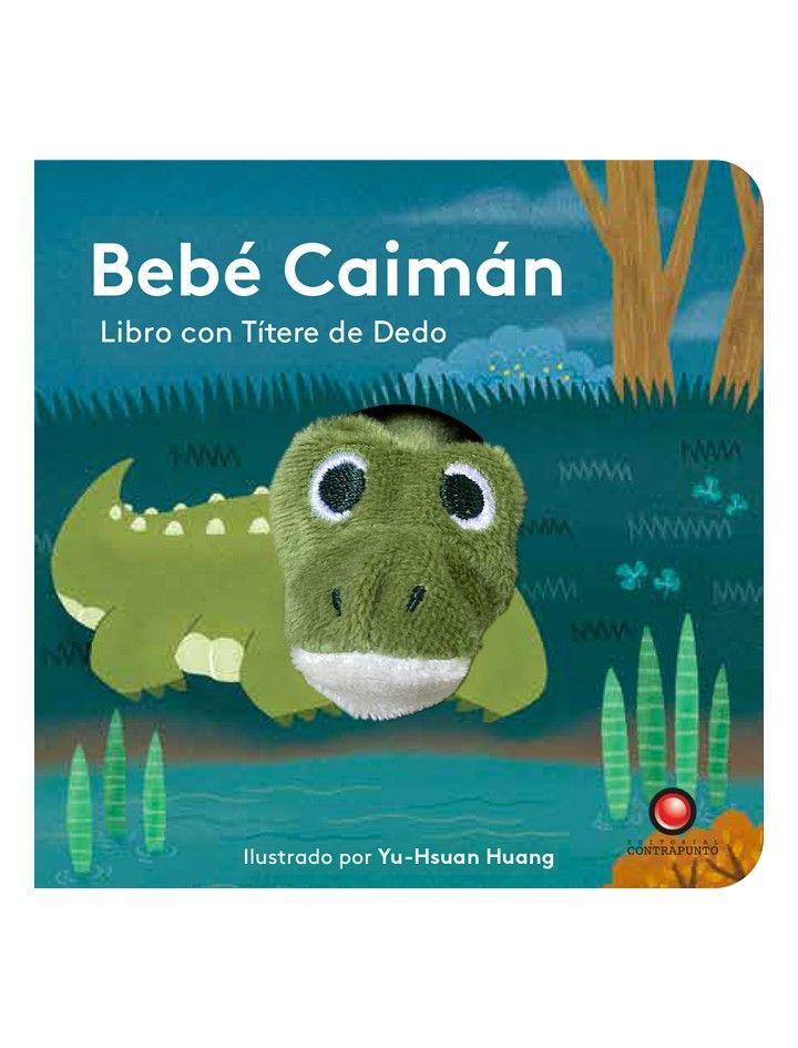 Bebé Caimán. Libro con títere de dedo-0