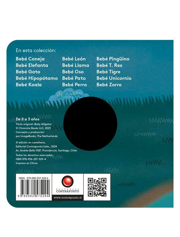 Bebé Caimán. Libro con títere de dedo-2