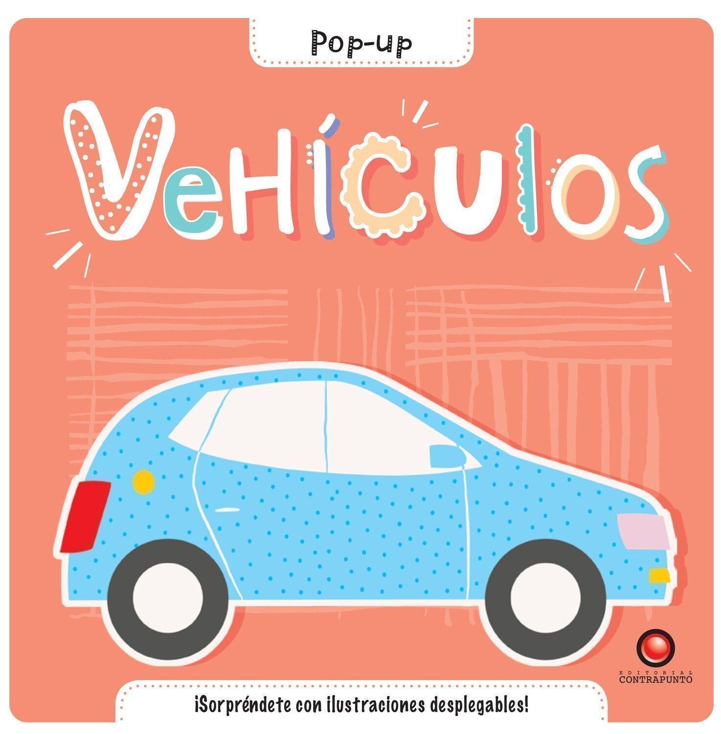 Libro pop up - VEHICULOS-0