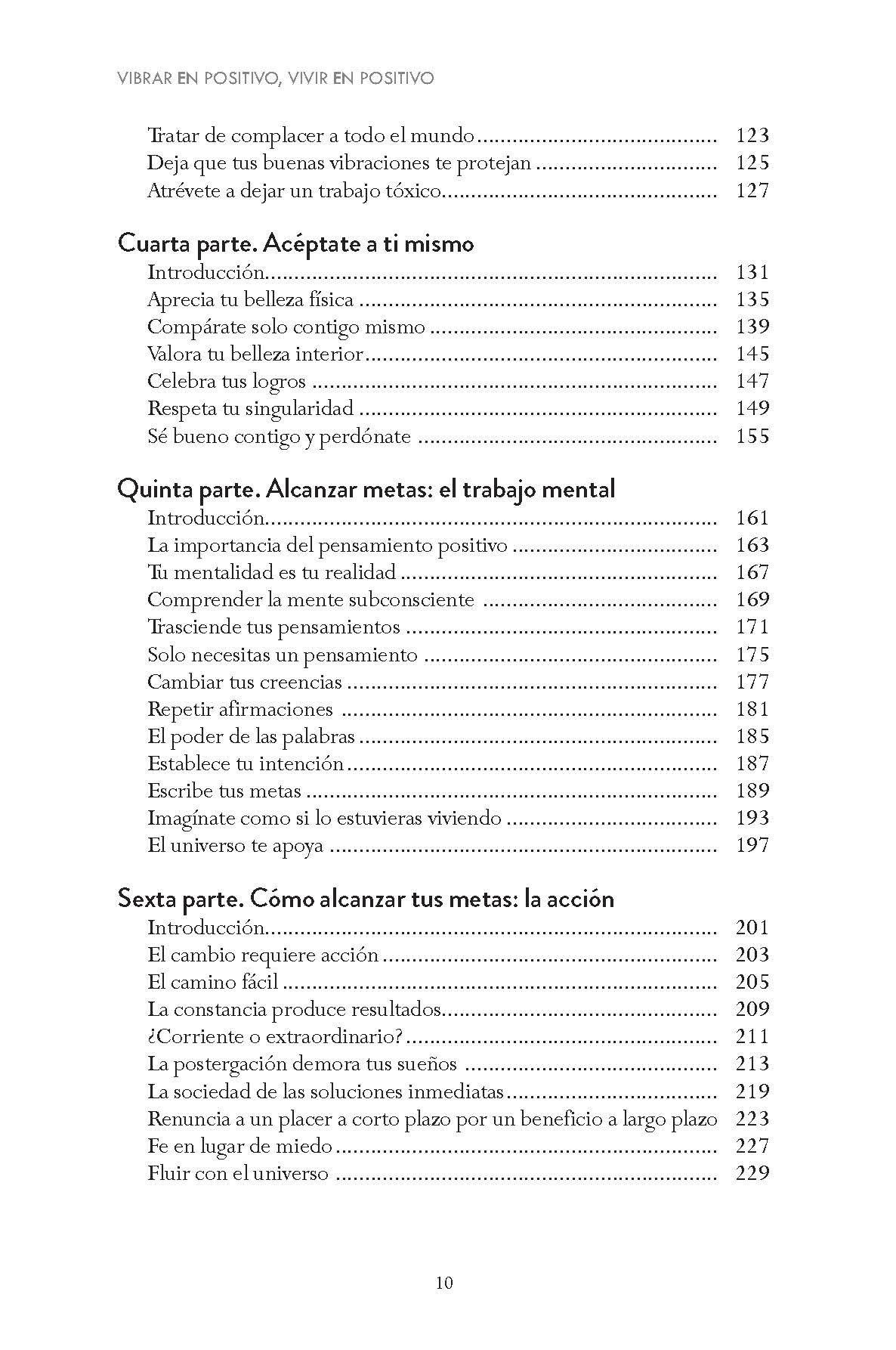 Libro VIBRAR EN POSITIVO, VIVIR EN POSITIVO-2