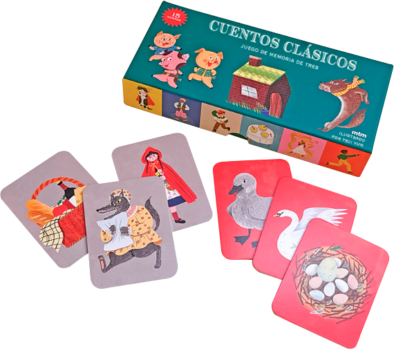 Cuentos clásicos. Juego de memoria-6