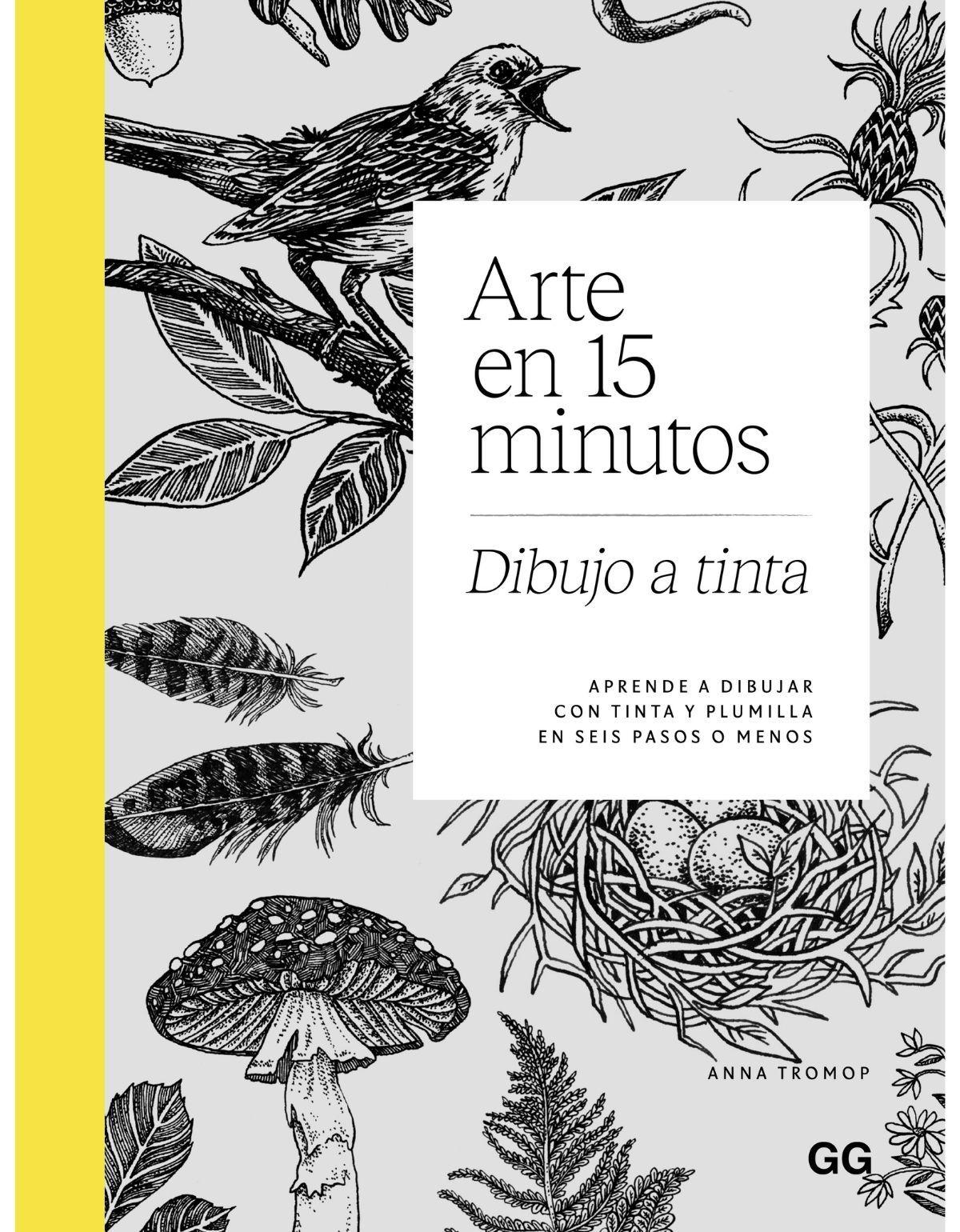Arte en 15 minutos. Dibujo a tinta-0