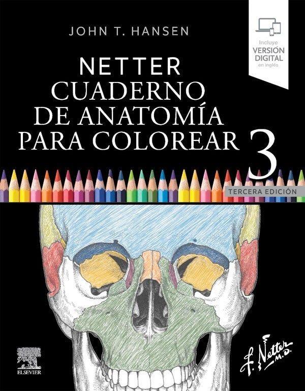 Netter. Cuaderno de anatomía para colorear 3ed.-2