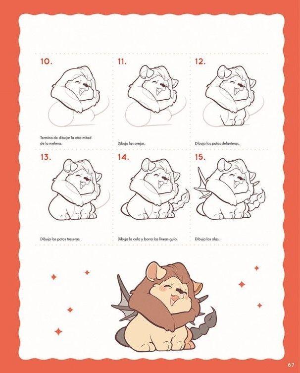 Libro DIBUJAR ANIMALES MITICOS Y SERES MAGICOS CHIBI-2