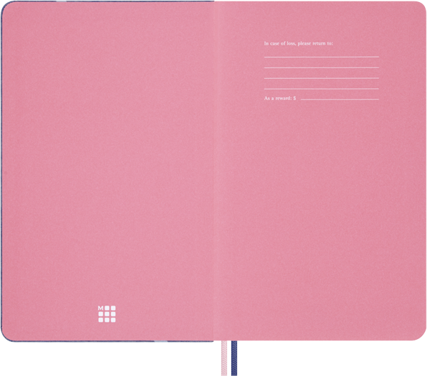 Cuaderno Moleskine Sakura - Tapa dura - Large - Azul - Lisa-6