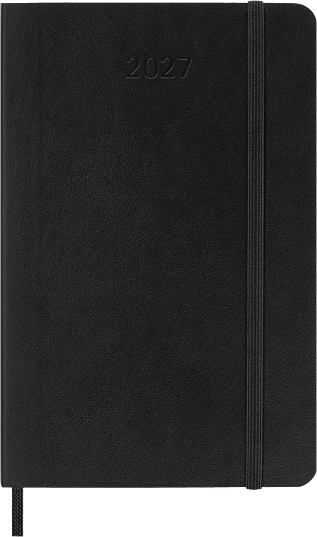 Agenda 2027 - Diaria - T. Blanda - Pocket - Negro-0