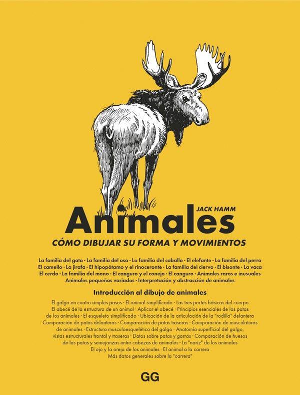 Libro Animales. Cómo dibujar su forma y movimientos-0