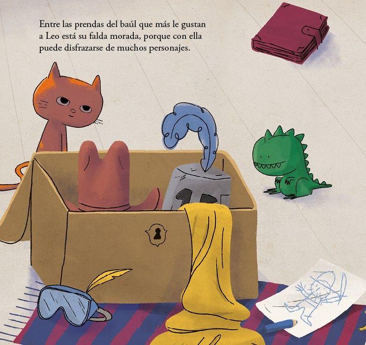 Libro LA FALDA MORADA DE LEO-2