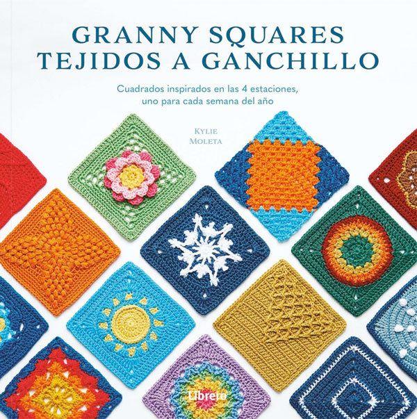 Granny squares tejidos a ganchillo (Crochet)-3