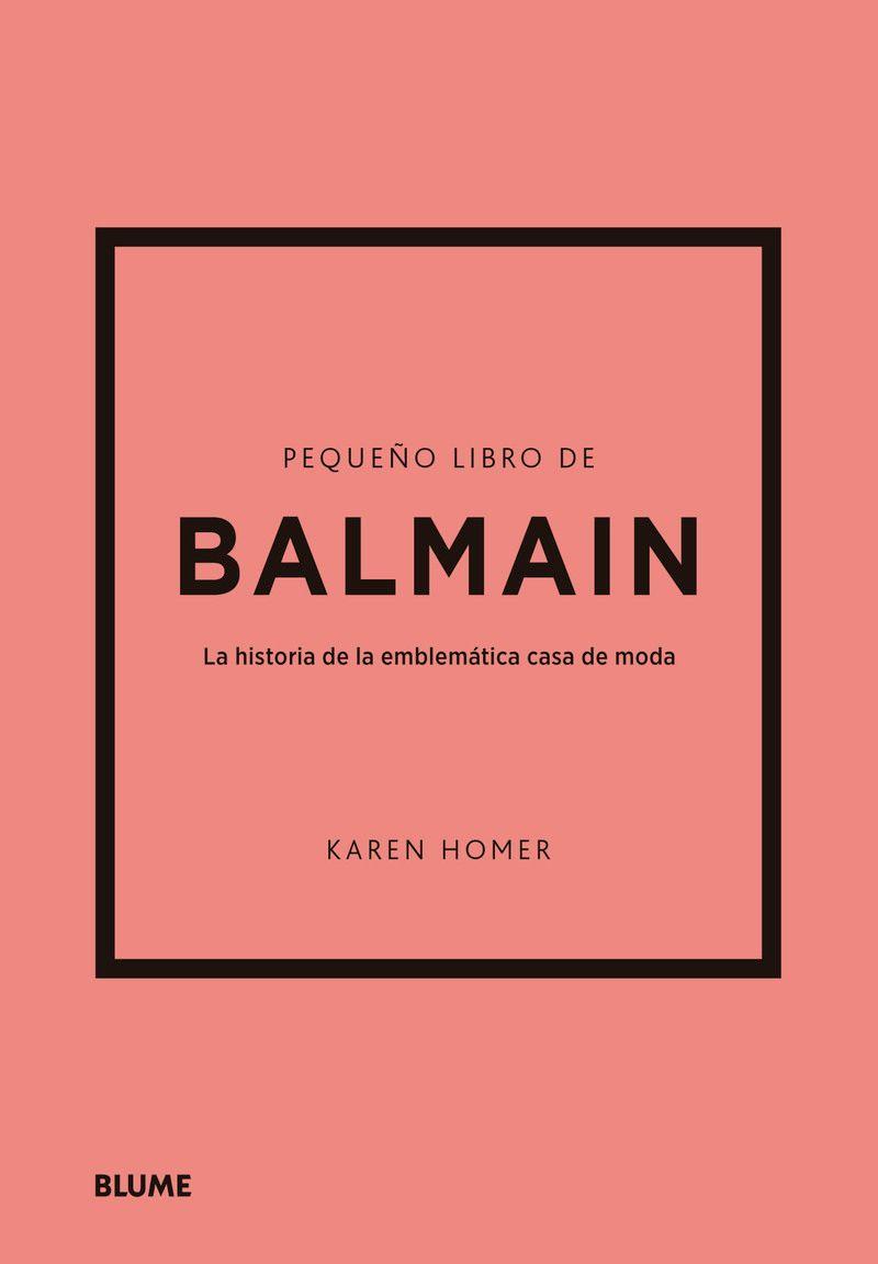 Pequeño libro de Balmain-0