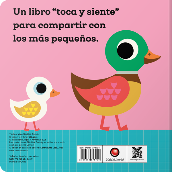 Un libro toca y siente - Este pequeño patito-5