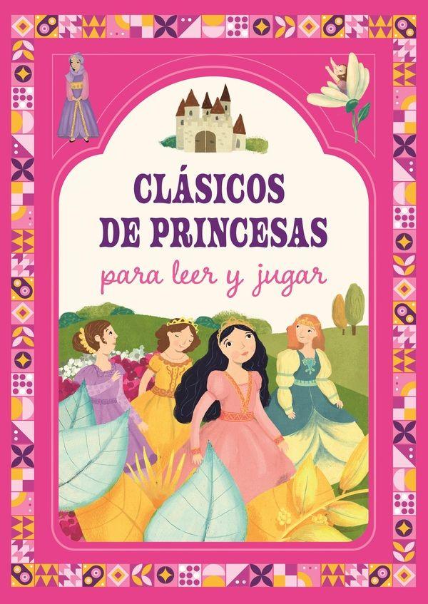 Libro Clásicos de princesas para leer y jugar-0